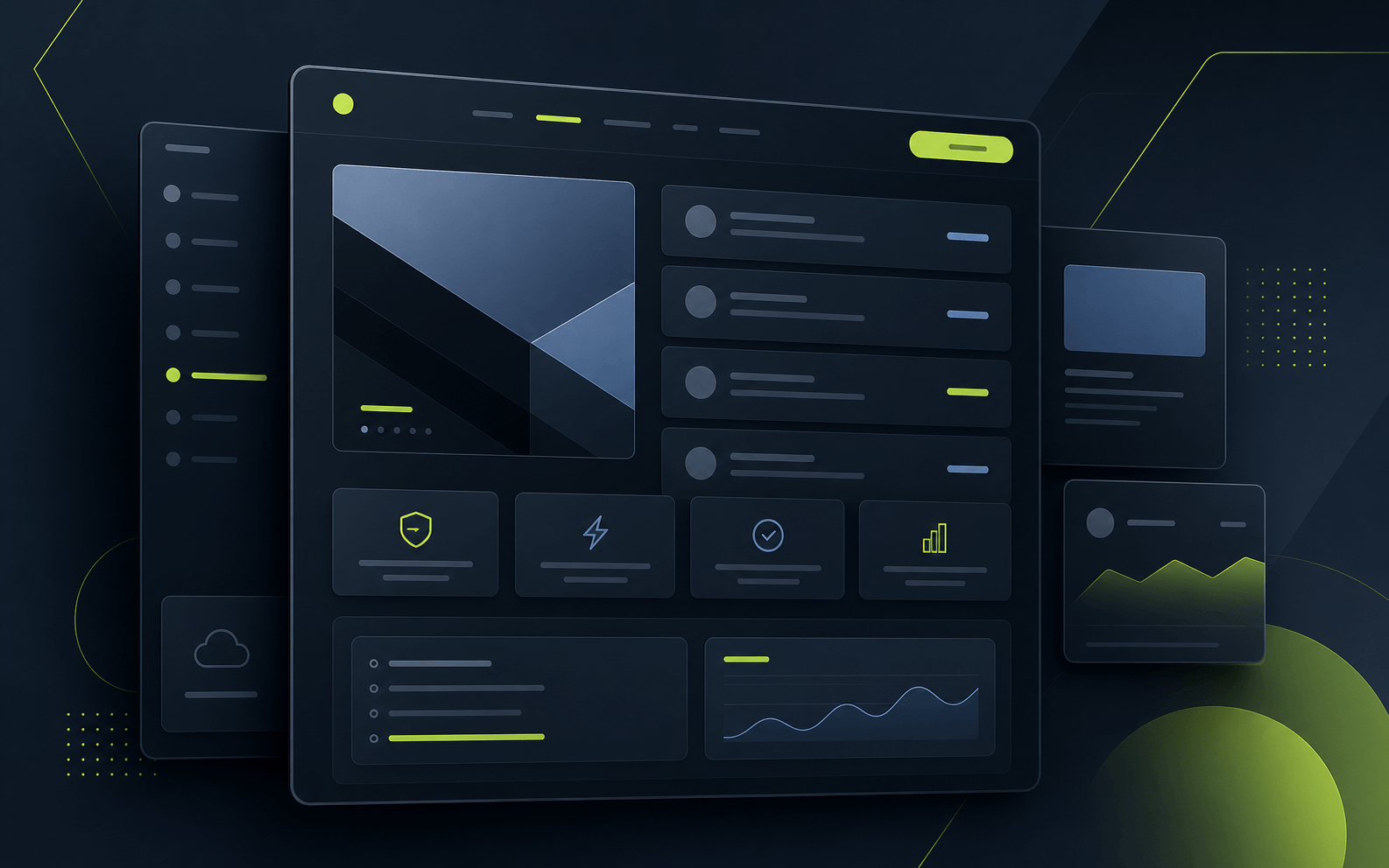 Abstract full-stack web platform architecture