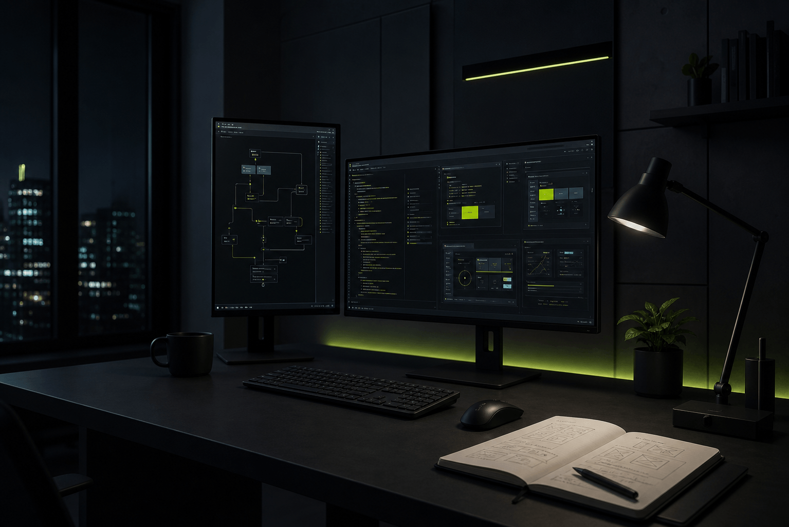 Software studio workspace